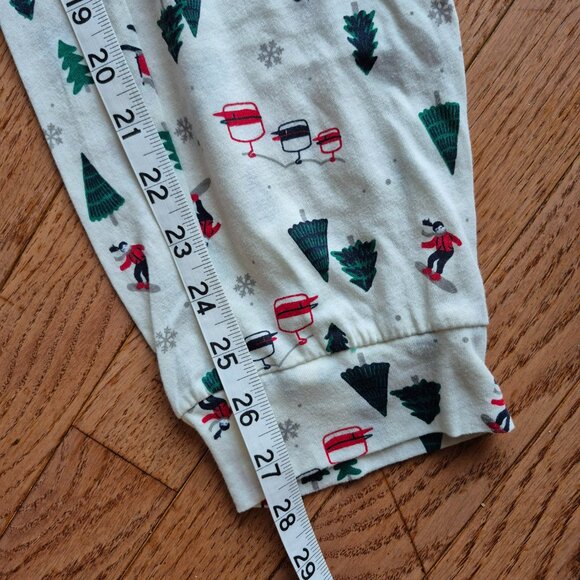 Carisma Christmas Holiday Winter Pajama Set Size Medium - Picture 9 of 12